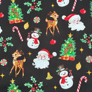 Nostalgische kerststof van een halve meter