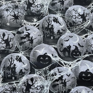 Haunted Halloween Fabric