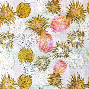 Pineapples Fabric