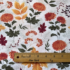 Fall Leaves and Autum Fabric