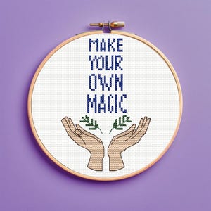Make Your Own Magic Cross Stitch Pattern, Cross Stitch for Beginners