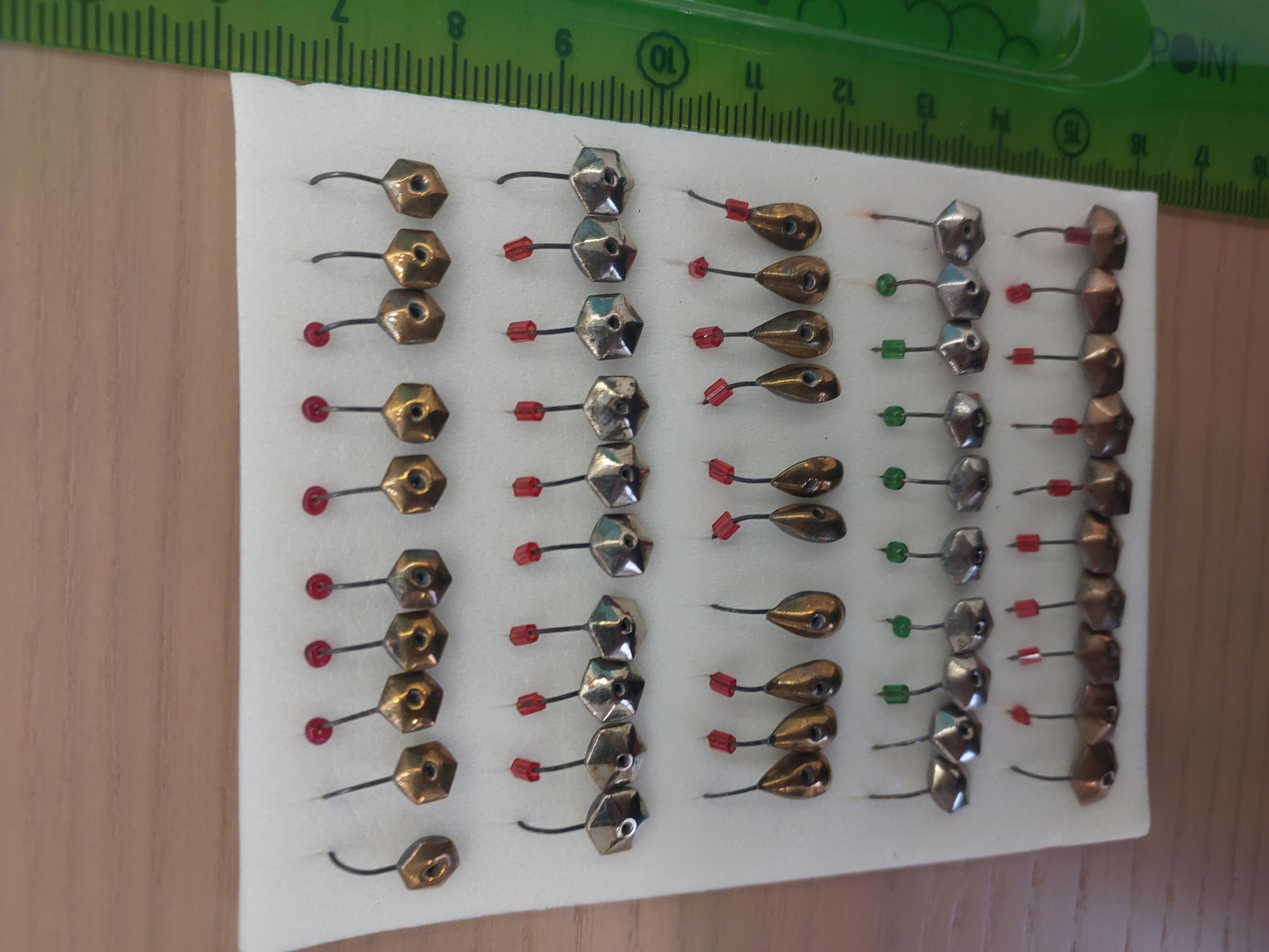50 Peces n Lot Jgs Wnter ce Fshng Lures Mormyshka | eBay