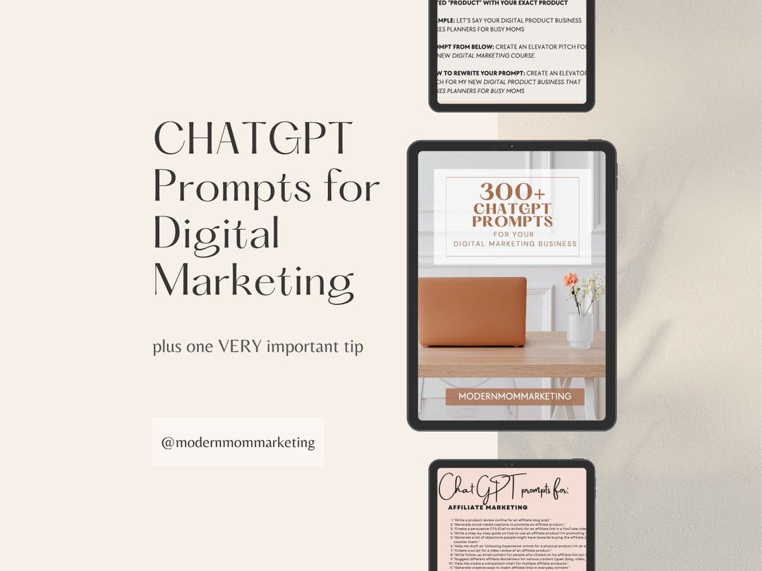 300 Chat GPT Prompts Digital Marketing Chatgpt Prompts Chatgpt Tips ...