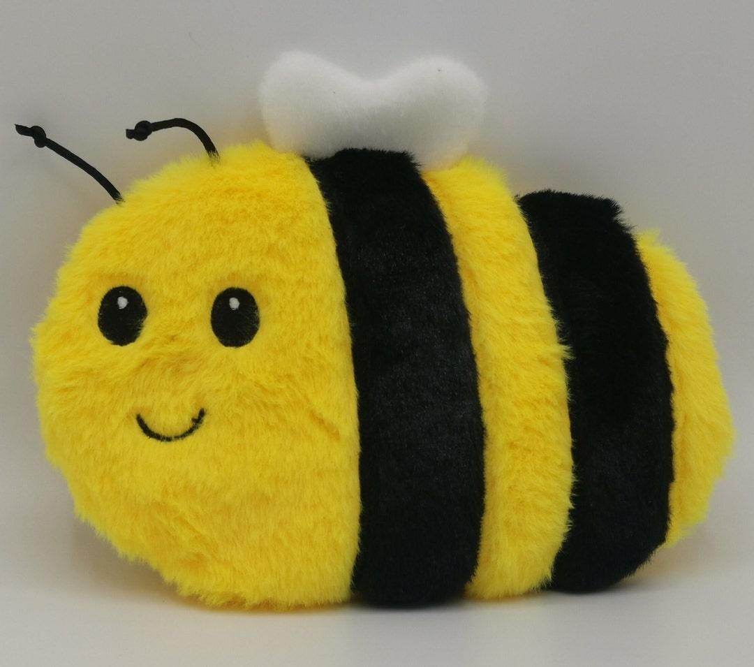 Heatable Bumble Bee, Microwavable Wheat Lavender Bag Soft Plush Teddy