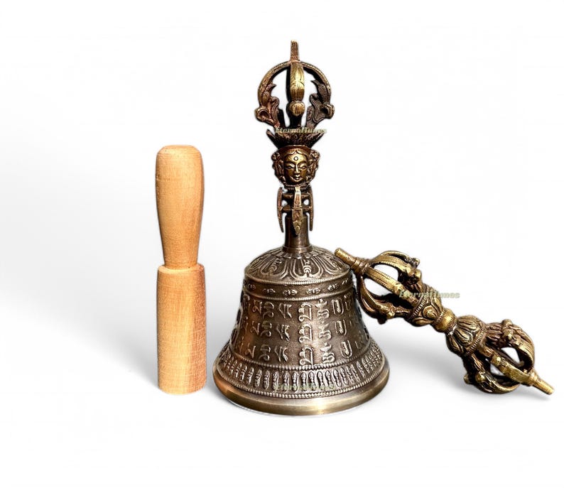 Meditation Bell Authentic Tibetan 7.5