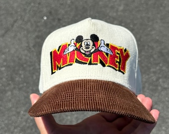 Mickey Mouse Corduroy hat