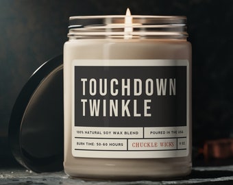 Touchdown Twinkle Doftljus med soja - Gåva till fotbollsfans