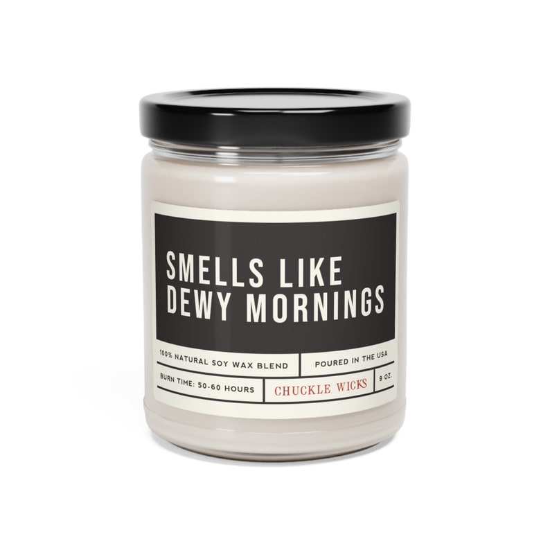 Dewy Mornings Scented Soy Candle