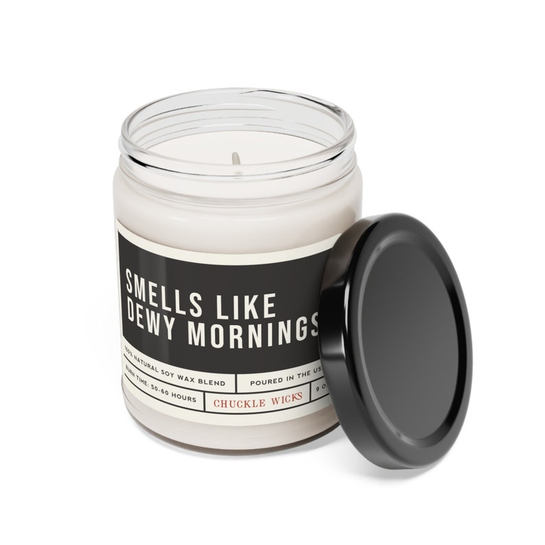 Dewy Mornings Scented Soy Candle - Thumbnail 3