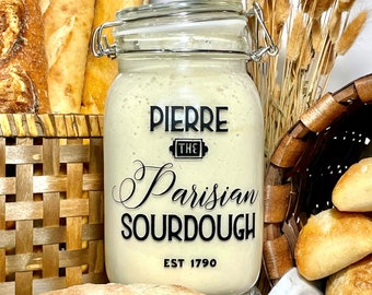 FRENCH REVOLUTION sourdough starter, authentic 233 years old from Paris, great present, perfect for bread, batons, rolls, and loafs