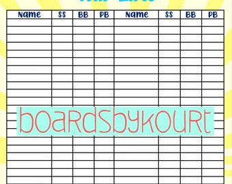 Tab line template
