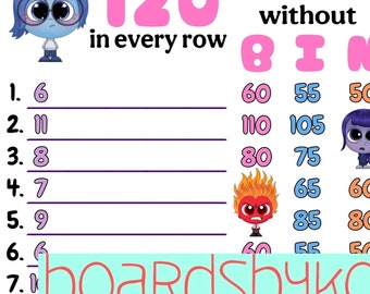 120 tablica bingo wta