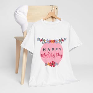 Happy Mother&#39;s DAY Unisex Heavy Cotton Tee