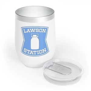 Lawsons Chill Wine Tumbler, Japan Wine Tumbler, Konbini Wine Tumbler, Okinawa Wine Tumbler, Wine Glass, Insulated Wine Glass