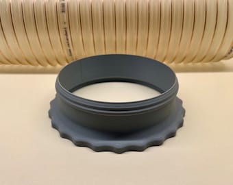 Magnetic Duct Connector System S06 (OD 175-203mm; 7” 7.5” 8") - Quick Hose Connection - Sawdust Extraction Hose - Custom Sizes Available