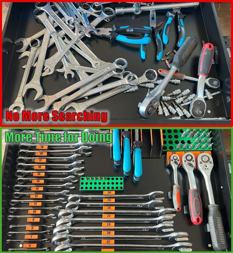 Socket Organizer for Tool Box - Modular and Magnetic Base - Etsy