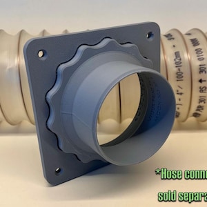 Panel Mounted Magnetic Dust Collection Hose Connector – Quick-Connect Duct Adapter for Workshop & HVAC