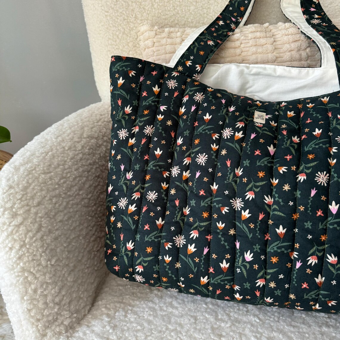*NEW* Forest Green Orchid Shoulder Bag