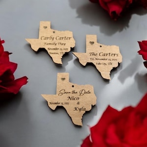 Engraved Map State Ornaments, 2025 Christmas Ornaments, South Carolina, Georgia, Florida, Alabama, Mississippi, Louisiana, Texas
