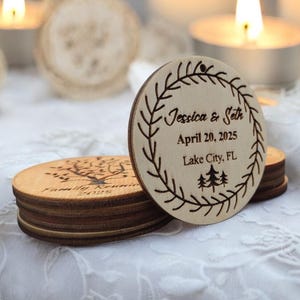 Save The Date Magnet, Custom Save The Date, Magnet favor, Fridge Magnet, Save The Dates, Save The Date Card, Wedding Guest Favor, Logo Favor