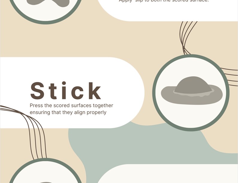 How to Join Clay Poster Etsy