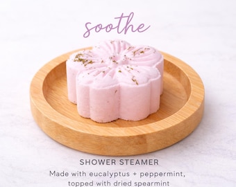 Soothe Eucalyptus Peppermint Shower Steamers | Aromatherapy Gift Set