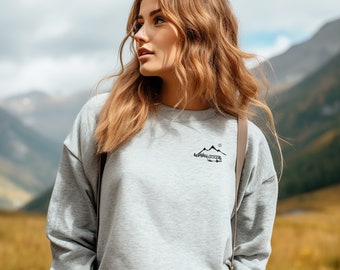 Campervan Shirt, Mountain Sweater, Aesthetic Sweatshirt, Outdoor T-Shirt, Camping Hoodie, Adventure Sweatshirt, Camper Sweater