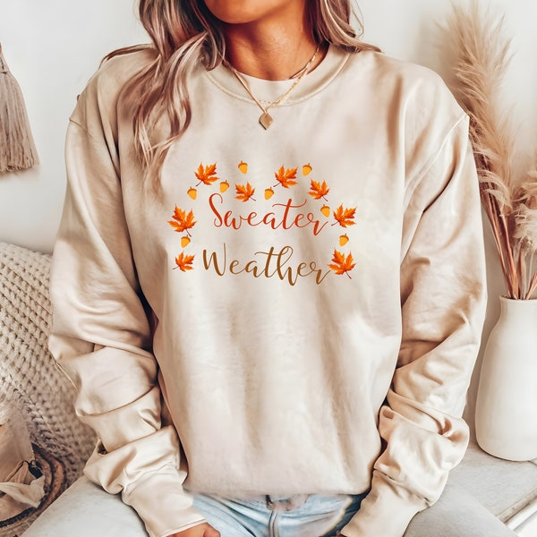 Pullover Sweater Weather, Cozy Sweatshirt, Christmas Sweater, Christmas Sweatshirt, Winter Sweater, Gift Idea Christmas, Sweater Weather