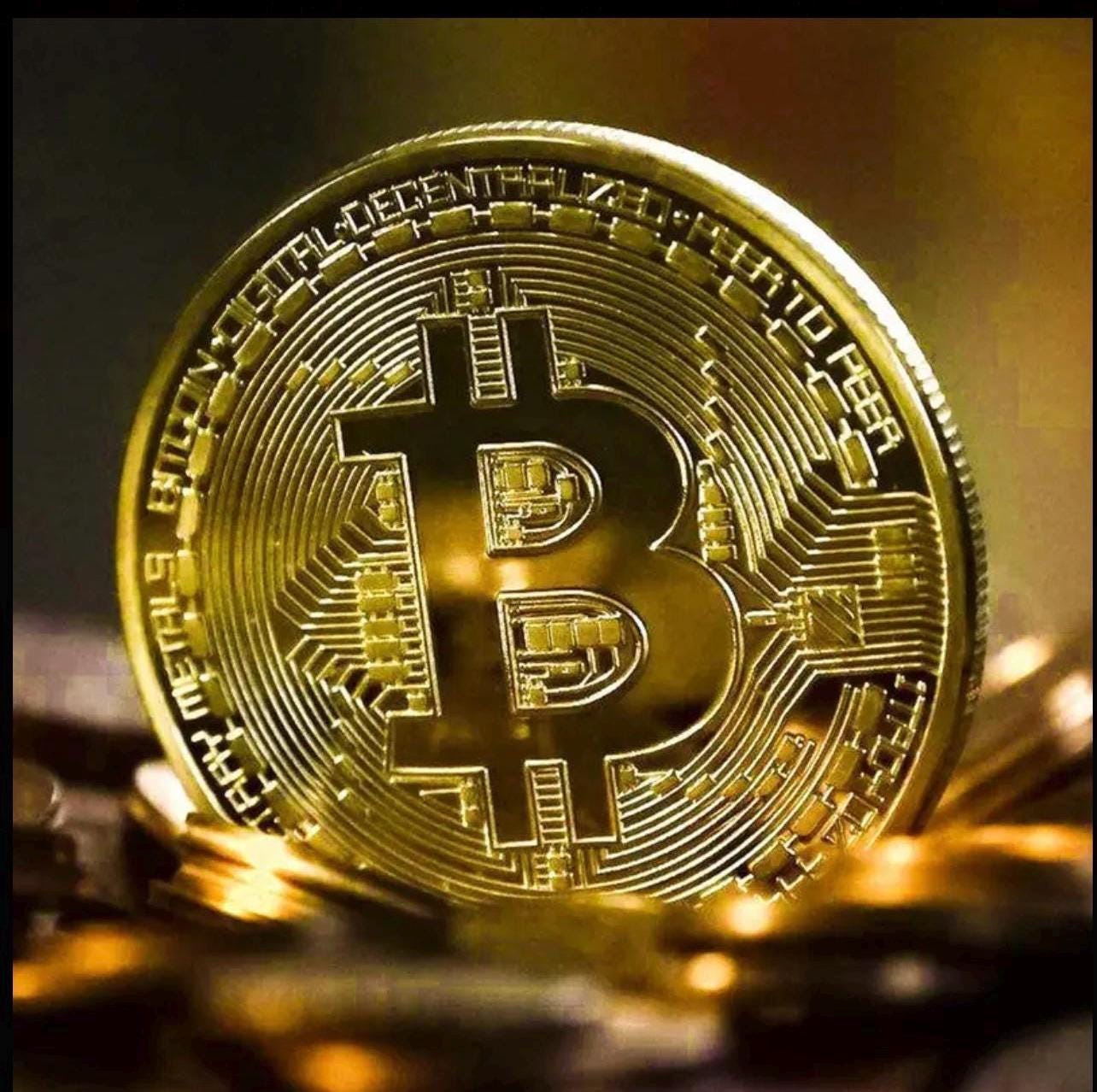Bitcoin Coin Replica - Etsy