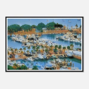 Marina | Art | Print | Wall | Frame