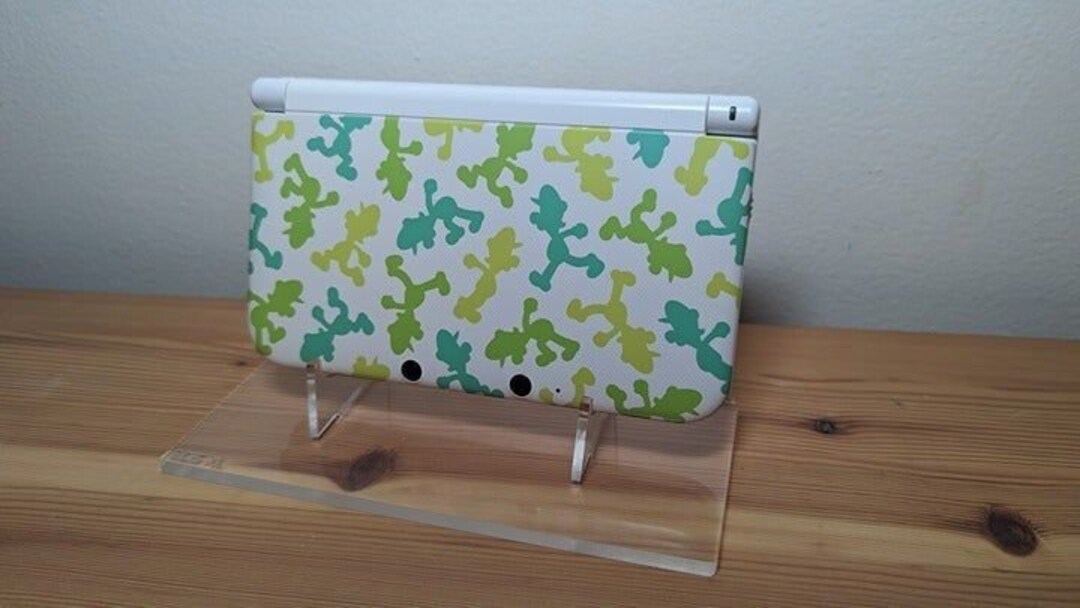 RARE Nintendo 3DS XL Luigi 30 Year Anniversary Console Etsy