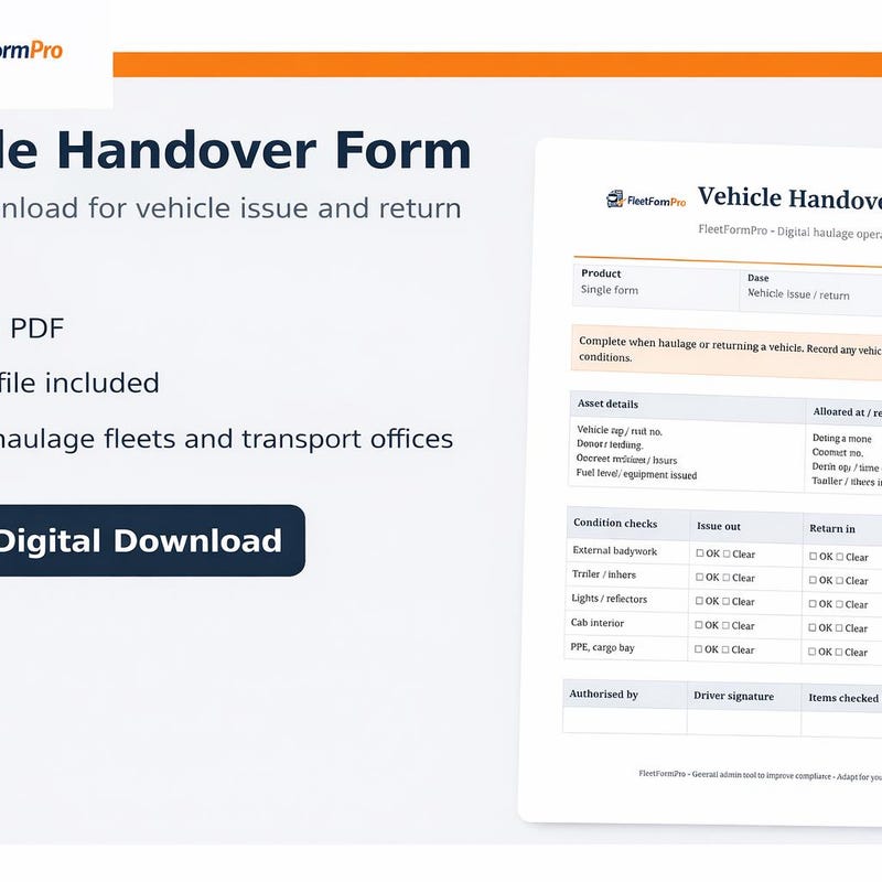 Vehicle Sign Out Sheet - Etsy