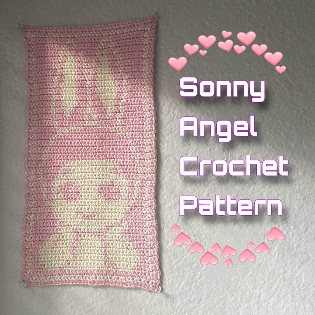 Rabbit Sonny Angel Inspired Crochet Tapestry Pattern - Etsy