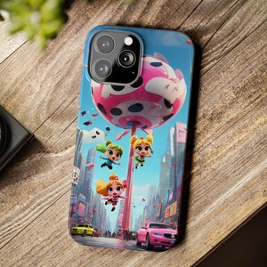 Powerpuff Girls Phone Case, Buttercup, Blossom, Bubbles, Powerpuff Girls iPhone Case, Cartoon Phone Case, Best iPhone Case