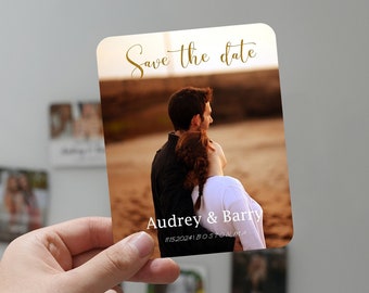 Custom Photo Magnets, Save the Date Fridge Magnets, Wedding Invitation Magnet, Print Photo Magnet, Wedding Keepsakes, Wedding Favors