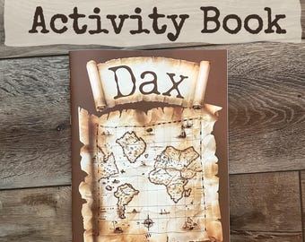 Adventure Activity Book for Kids, Indiana Jones Inspired Coloring Book, Gift for Young Explorers, Creative Brain Games for Treasure Hunters