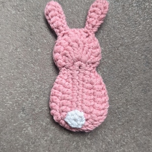 Easter Bunny Fidget Toy Crochet Pattern, Click Clack Rabbit, PDF with photo tutorial in English (US) Sensory Toy Applique Tutorial Beginners