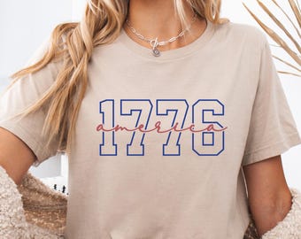1776 America Shirt, 4th of July Shirt, America 250th Anniversary Shirt, Semiquincentennial Shirt, Independence Day Shirt, USA 250 Years