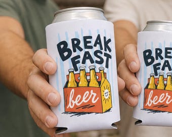 Enfriador de latas de cerveza para el desayuno / Enfriador de latas divertido