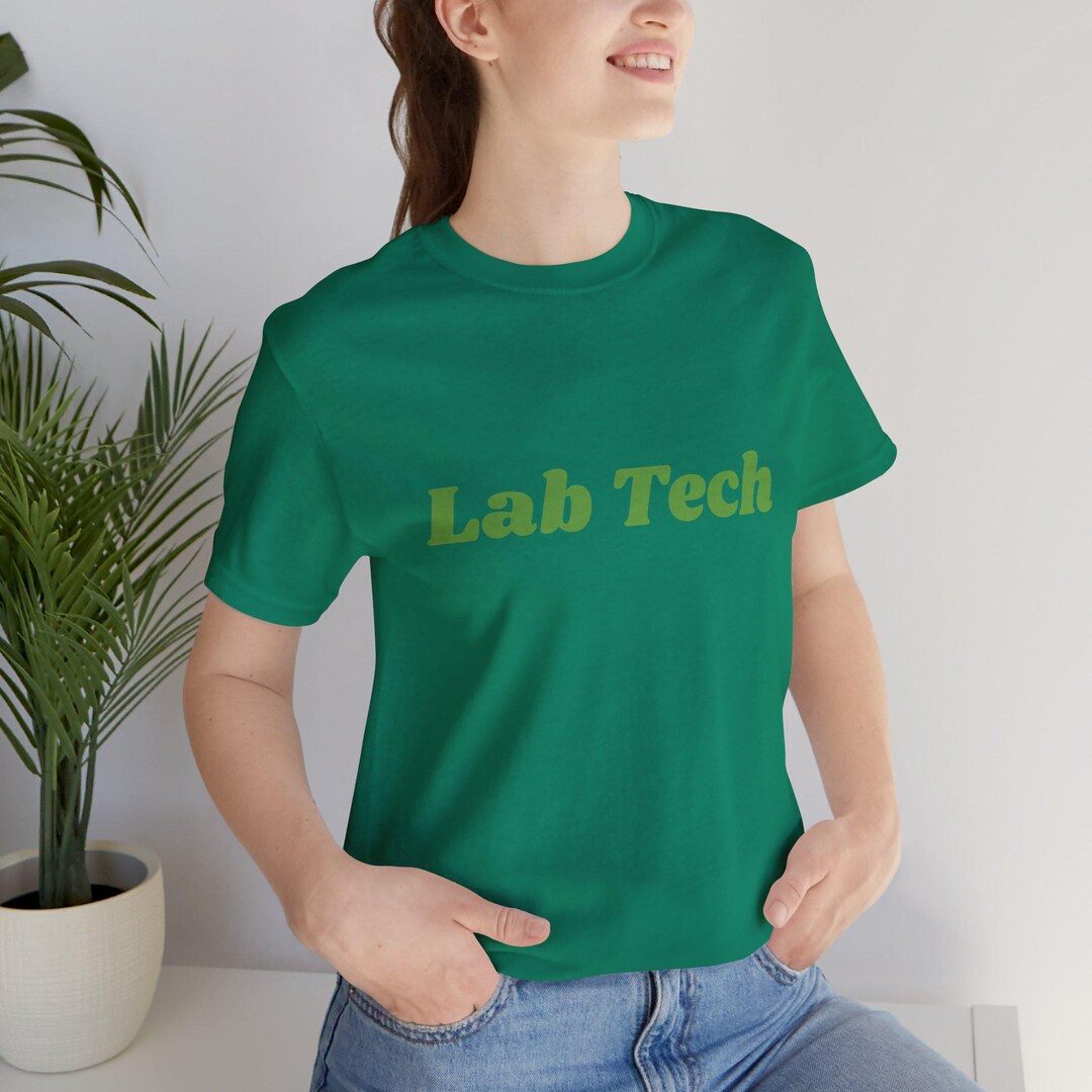 Monochromatic Lab Tech T-shirt, Science Teacher T-shirt, Phlebotomy ...