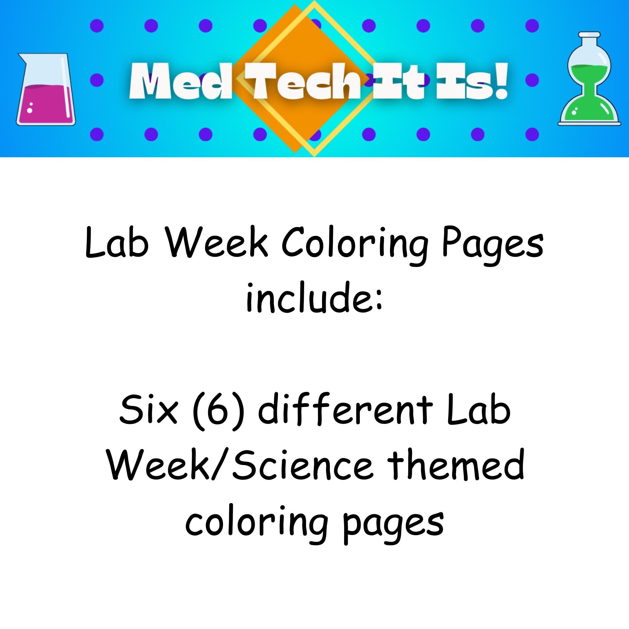 Lab Week Fun Facts Worksheet.pdf Lab Week Coloring Pages, Lab Week 2026 Activities, Laboratory Week Fun ...