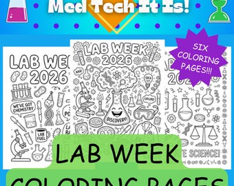 Coloriages de la semaine en laboratoire, Activités de la semaine en laboratoire 2026, Jeux et divertissements pour la semaine en laboratoire, Coloriages pour la semaine en laboratoire, Coloriages de laboratoire