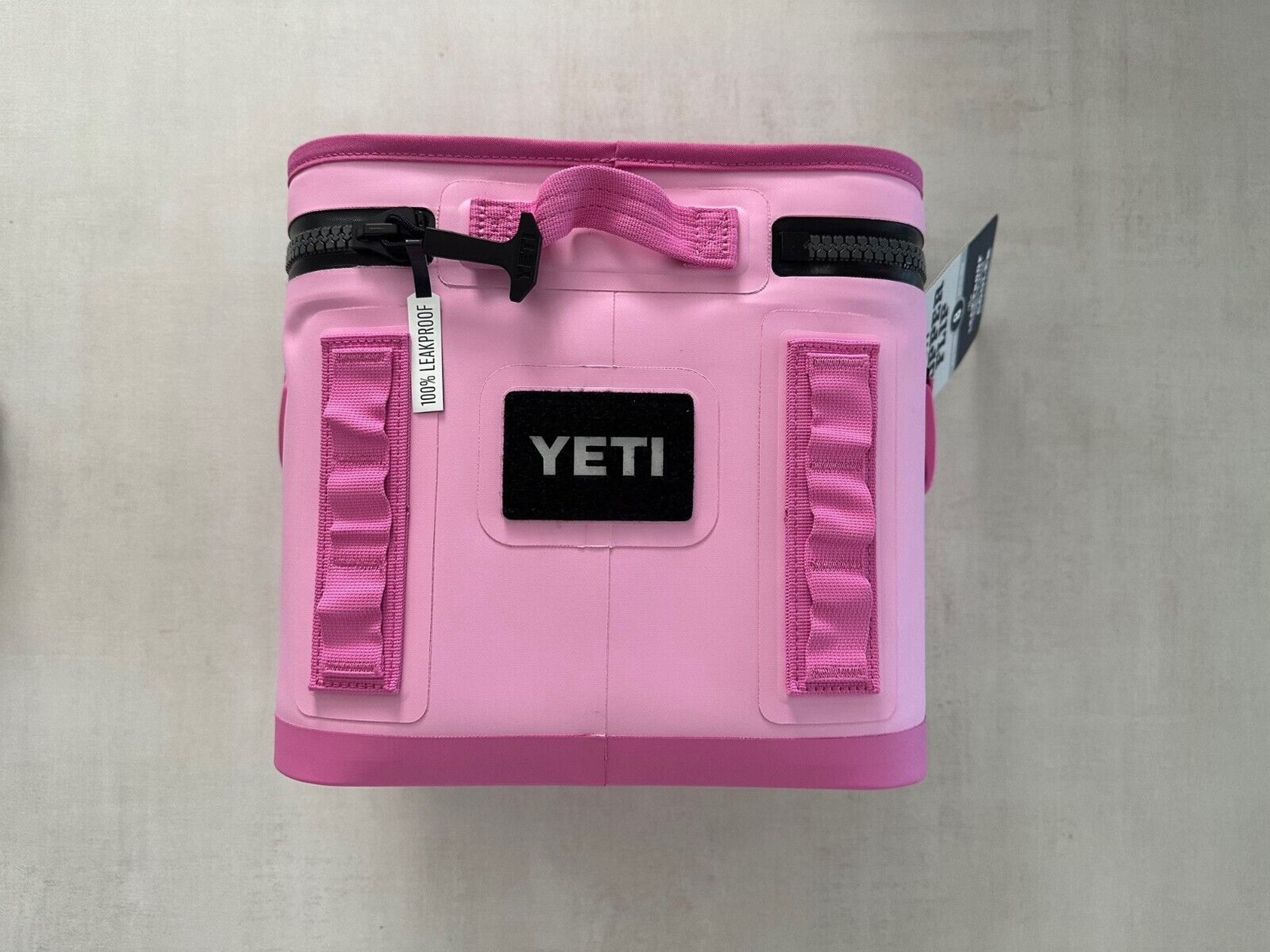 YETI Hopper Flip 12 Soft Cooler in Power Pink