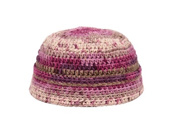 Handmade Crochet Docker Cap: Unisex Fisherman Beanie