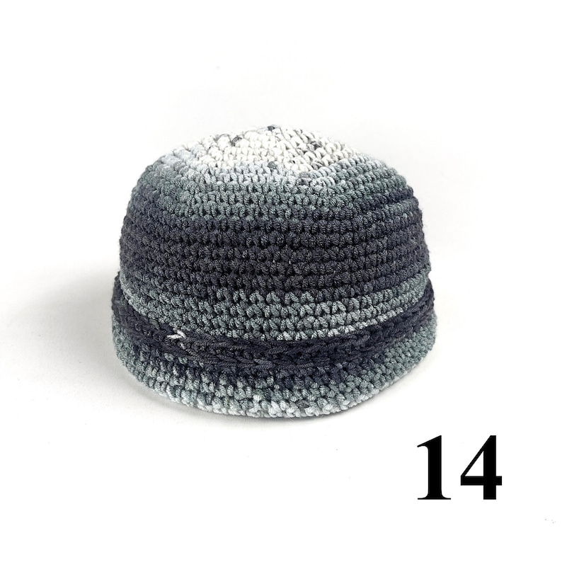 Handmade Crochet Docker Cap: Unisex Fisherman Beanie 14