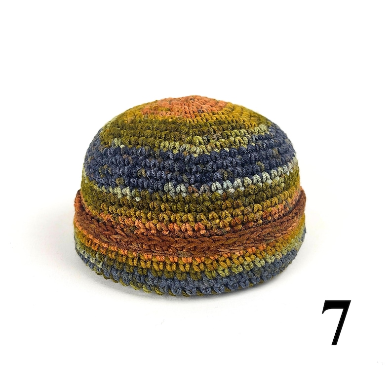 Handmade Crochet Docker Cap: Unisex Fisherman Beanie 7