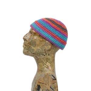 Gorra Docker, Gorro de pescador, Gorra, Gorro de calavera, Gorro para hombre, Gorros unisex, Gorra hecha a mano, Regalo para el Día del Padre, Gorros para hombre, Crochet hecho a mano, Gorras cálidas