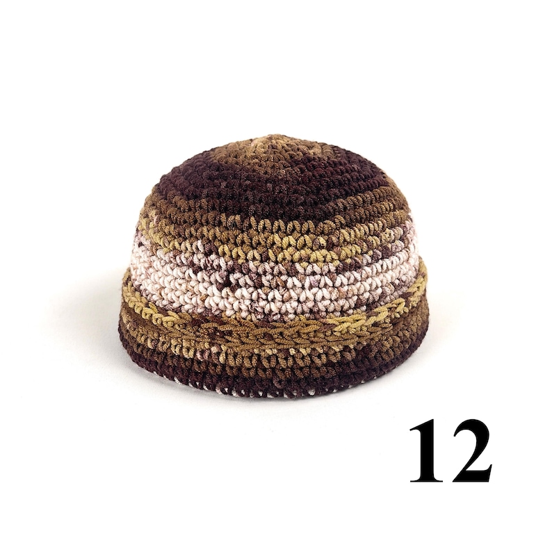 Handmade Crochet Docker Cap: Unisex Fisherman Beanie 12