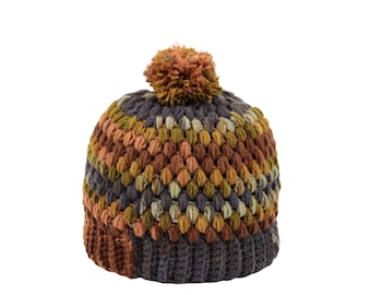 Berretto all'uncinetto, berretto, berretto da uomo, berretto da donna, berretto unisex, regalo invernale, cappello all'uncinetto fatto a mano, berretti caldi, regalo di Natale, berretto di Natale