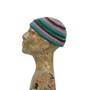 Gorra Docker, Gorro de pescador, Gorra, Gorro de calavera, Gorro para hombre, Gorros unisex, Gorra hecha a mano, Regalo para el Día del Padre, Gorros para hombre, Crochet hecho a mano, Gorras cálidas
